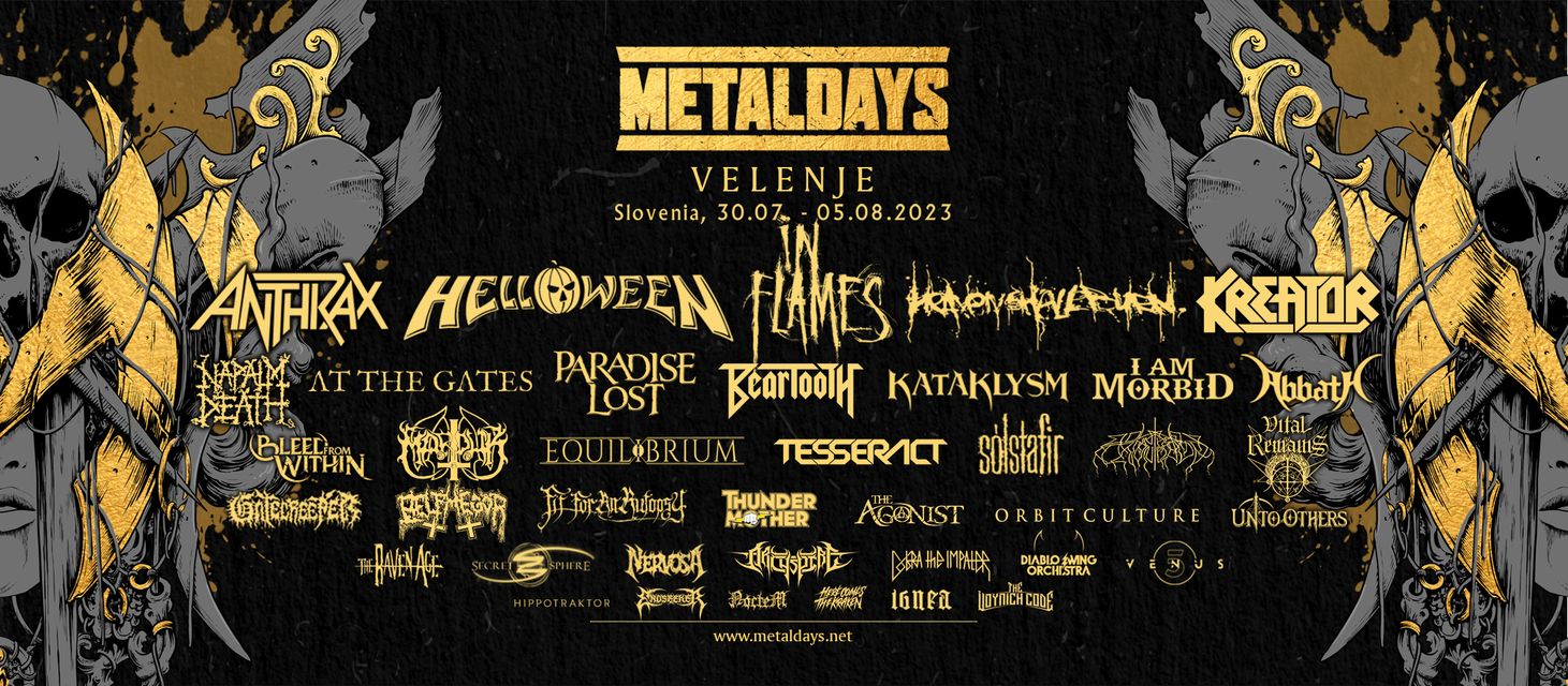 Znana Nova Lokacija Festivala Metaldays Rockline Si